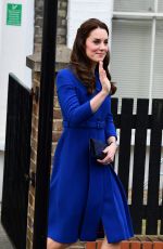 KATE MIDDLETON Leaves The Anna Freud Centre in London 01/11/2017