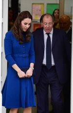 KATE MIDDLETON Leaves The Anna Freud Centre in London 01/11/2017