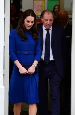 KATE MIDDLETON Leaves The Anna Freud Centre in London 01/11/2017