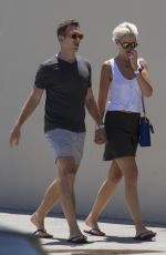 KATE SPECK with Her Boyfriend Out in Sydney 01/13/2017