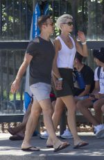 KATE SPECK with Her Boyfriend Out in Sydney 01/13/2017