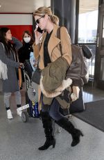 KATE UPTON at LAX Airport in Los Angeles 01/17/2017