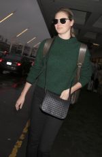 KATE UPTON at Los Angeles International Airport 01/22/2017