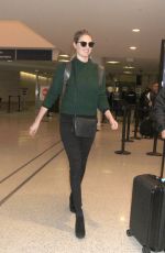 KATE UPTON at Los Angeles International Airport 01/22/2017