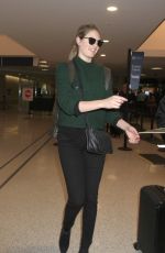 KATE UPTON at Los Angeles International Airport 01/22/2017