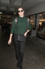 KATE UPTON at Los Angeles International Airport 01/22/2017