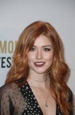 KATHERINE MCNAMARA at 2nd Annual Moet Moment Film Festival in West Hollywood 01/04/2017