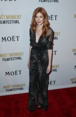 KATHERINE MCNAMARA at 2nd Annual Moet Moment Film Festival in West Hollywood 01/04/2017