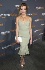KATIE CASSIDY at Amazon Studios’ Golden Globes Party in Beverly Hills 01/08/2017
