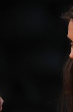 KATIE HOLMES at LA Lakers Game in Los Angeles 01/15/2017
