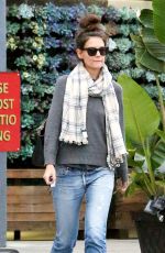 KATIE HOLMES Out for Lunch at Jasmine Thai in Calabasas 01/18/2017