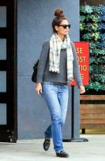 KATIE HOLMES Out for Lunch at Jasmine Thai in Calabasas 01/18/2017