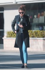 KATIE HOLMES Out Shopping in Beverly Hills 01/14/2017