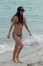 KATIE LEE in Bikini at a Beach in Miami 01/06/2017