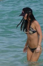 KATIE LEE in Bikini at a Beach in Miami 01/06/2017
