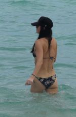 KATIE LEE in Bikini at a Beach in Miami 01/06/2017