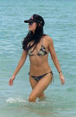 KATIE LEE in Bikini at a Beach in Miami 01/06/2017