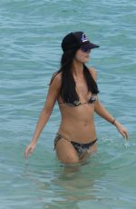 KATIE LEE in Bikini at a Beach in Miami 01/06/2017