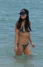 KATIE LEE in Bikini at a Beach in Miami 01/06/2017