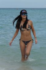 KATIE LEE in Bikini at a Beach in Miami 01/06/2017