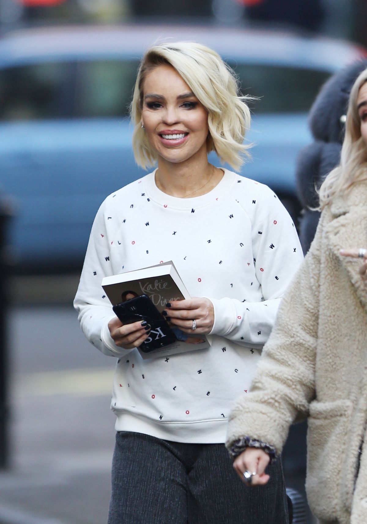 KATIE PIPER Out About in West London 01/22/2017. 