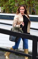 KATIE PRICE at ITV Studios in London 01/11/2017
