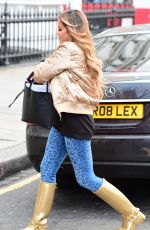 KATIE PRICE at ITV Studios in London 01/11/2017