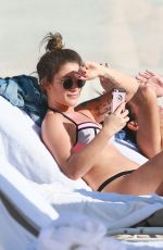 KATIE WAISSEL in Bikini at a Beach in Miami 01/01/2017