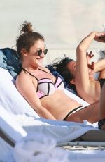 KATIE WAISSEL in Bikini at a Beach in Miami 01/01/2017