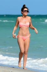 KATIE WAISSEL in Bikini at a Beach in Miami 01/04/2017
