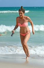 KATIE WAISSEL in Bikini at a Beach in Miami 01/04/2017