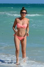 KATIE WAISSEL in Bikini at a Beach in Miami 01/04/2017