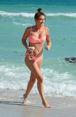 KATIE WAISSEL in Bikini at a Beach in Miami 01/04/2017
