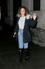 KATIE WAISSEL Leaves Late Show with Stephen Colbert in New York 01/10/2017