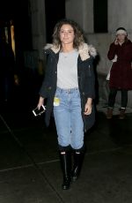 KATIE WAISSEL Leaves Late Show with Stephen Colbert in New York 01/10/2017
