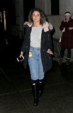 KATIE WAISSEL Leaves Late Show with Stephen Colbert in New York 01/10/2017