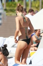 KATRINA MOTES in Bikini at a Beach in Miami 01/20/2017