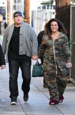 KATY MIXON Arrives at Jimmy Kimmel Live in Hollywood 01/17/2017
