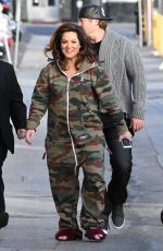 KATY MIXON Arrives at Jimmy Kimmel Live in Hollywood 01/17/2017