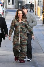 KATY MIXON Arrives at Jimmy Kimmel Live in Hollywood 01/17/2017