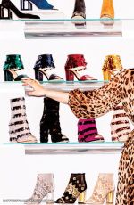 KATY PERRY for Footwear News Magazine. January 2017