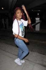 KEKE PALMER at LAX Airport in Los Angeles 01/10/2017