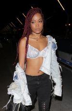 KEKE PALMER at Los Angeles International Airport 12/29/2016