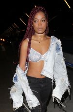 KEKE PALMER at Los Angeles International Airport 12/29/2016