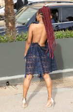 KEKE PALMER Out and About in Beverly Hills 01/07/2017