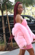 KEKE PALMER Out and About in Beverly Hills 01/11/2017