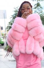 KEKE PALMER Out and About in Beverly Hills 01/11/2017