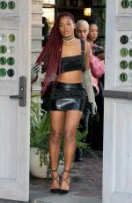 KEKE PALMER Out in Los Angeles 01/11/2017