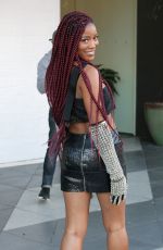 KEKE PALMER Out in Los Angeles 01/11/2017