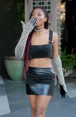 KEKE PALMER Out in Los Angeles 01/11/2017
